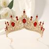 Fashion Diamond Crown Gorgeous Bridal Headwear Party Stage Performance Crown Crown