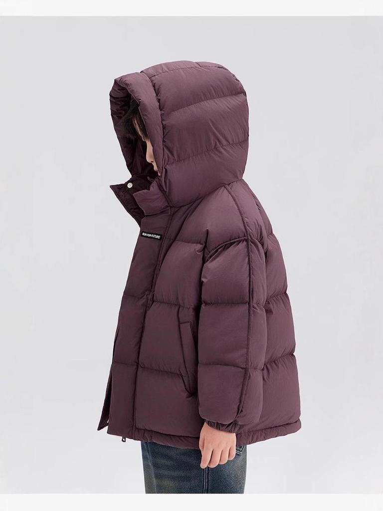 2025 New Kids' Thick Warm Down Jacket - Korean Style for Boys and Girls