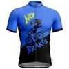 Close-fitting Tights, Cycling Clothes, Sports Tops, Shoulder Sleeves, T-shirts, Partial 3D Printing Men's Summer