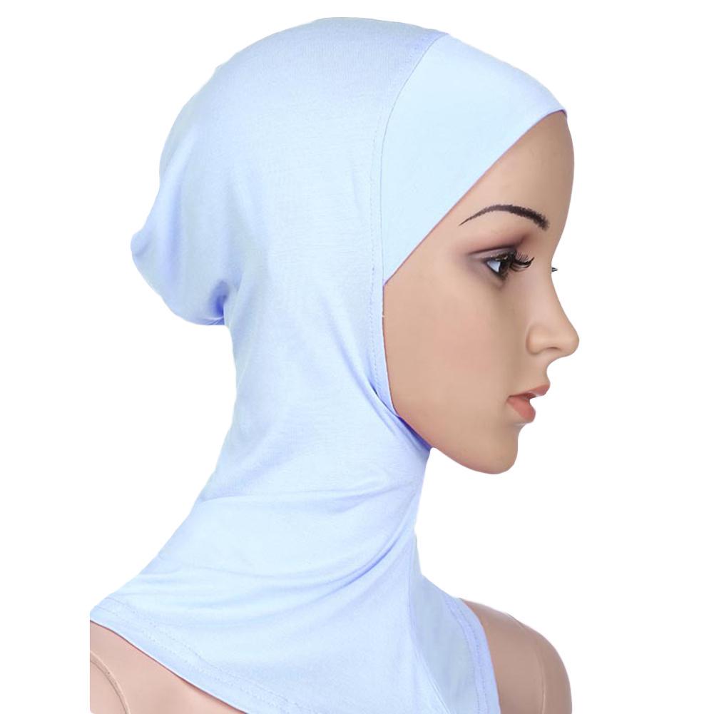 Mode M Tze Kopfbedeckung Turban Muslim Polyester Schal Stretch Chemo
