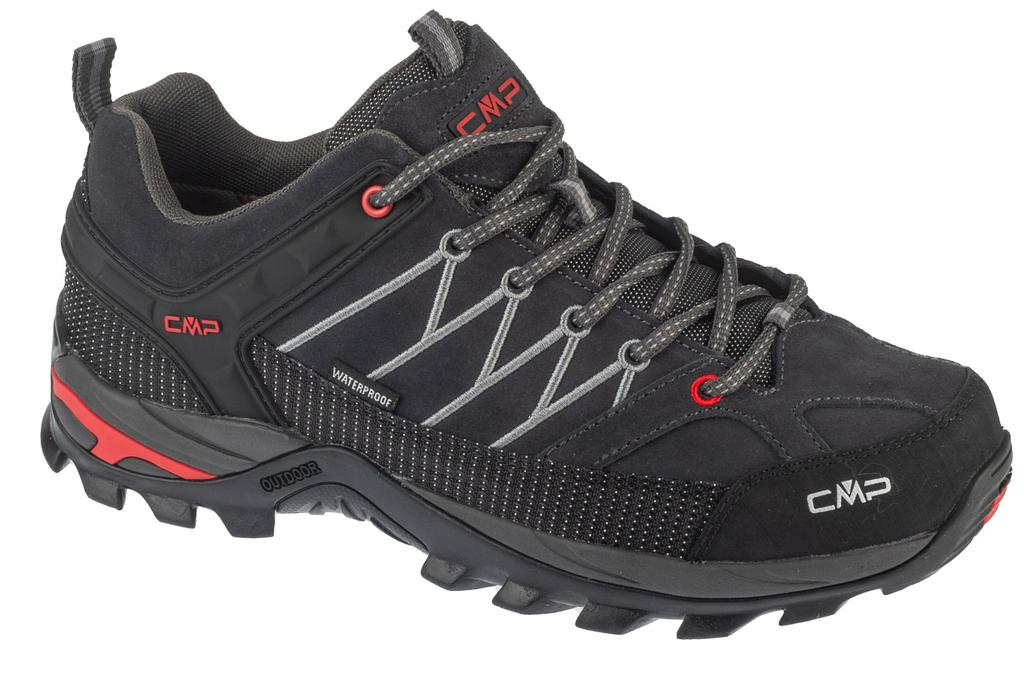 CMP Rigel Low WP, Mens Grey Trekking Shoes