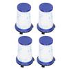 4PCS Vacuum Cleaner Filters High Efficiency Particulate Filter Vacuum Cleaner Accessory for Rowenta