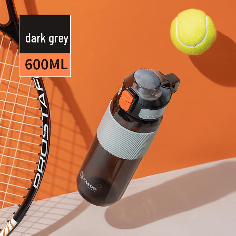 Vanow VS-600 Leak-Proof Portable Sports Water Bottle with Straw