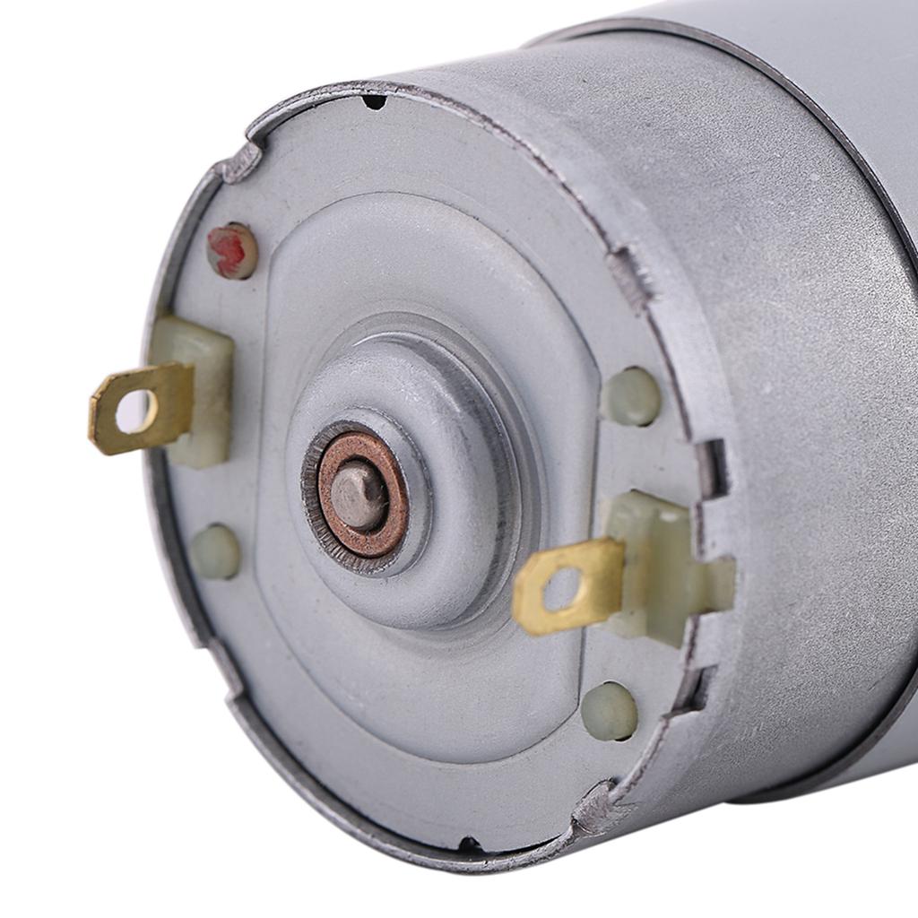DC 15W Large Torsion Geared Motor CWCCW 12V 200rmin