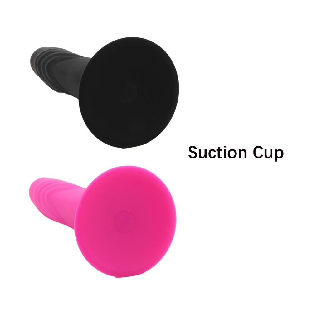 7 Speed Vaginal Vibrators for Women Butt Plug Anal Big Dildo Realistic Vibrator with Suction Cup