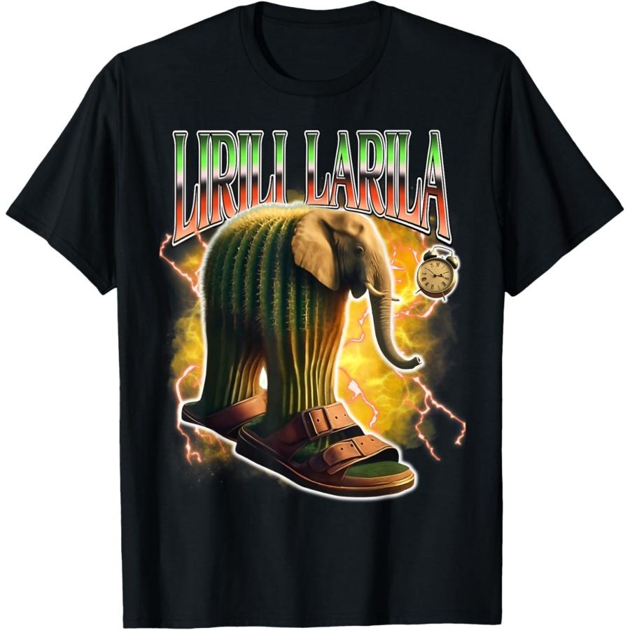 Italian Brainrot Funny Lirili Larila T-Shirt S