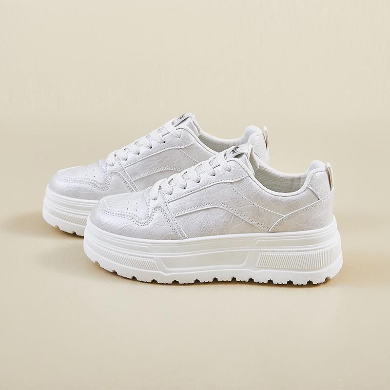 ins thick-soled heightening board shoes women's versatile casual spring new student running shoes