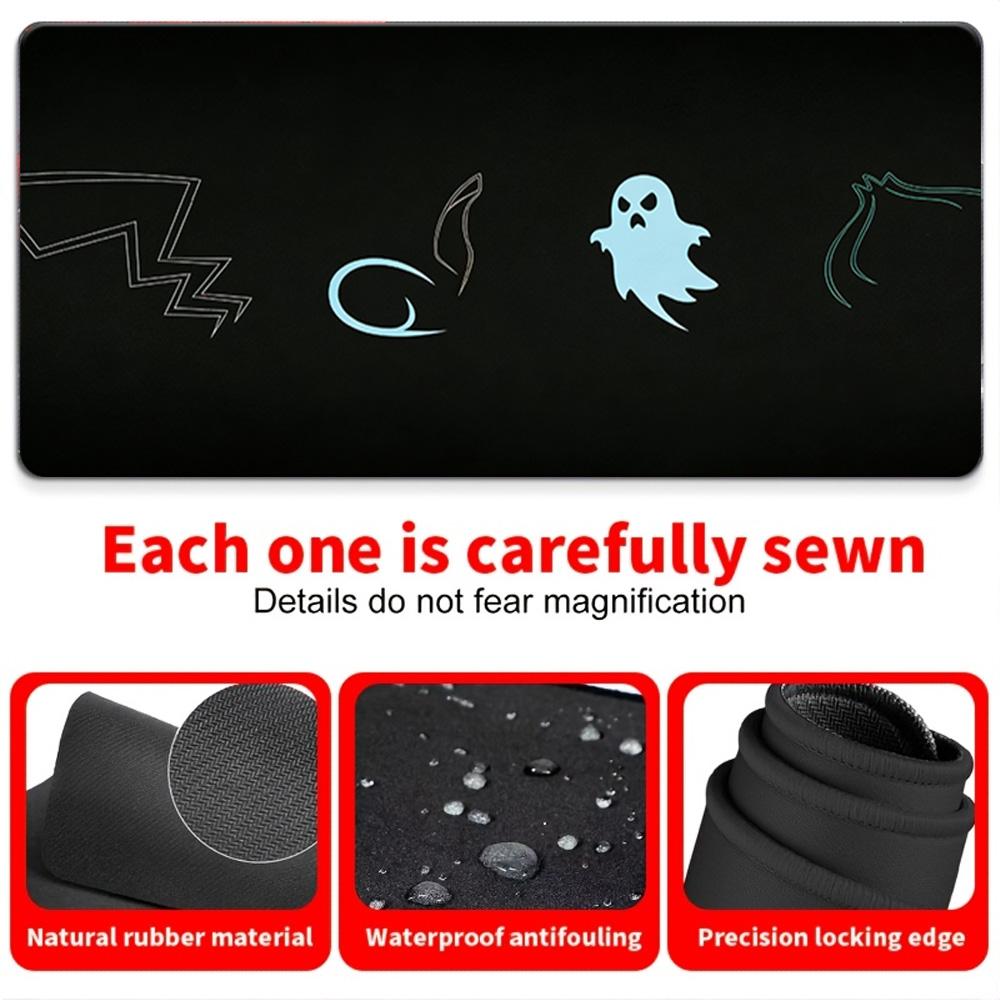 Firefly Cave Snorlax Gaming Mouse Pad NonSlip Desk Mat 30x80x0.2cm