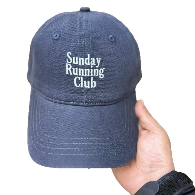 Tide Brand Original Multi-Row Letter Embroidered Cap Men'S And Women'S Retro Versatile Sun Hat Men'S Face Hat