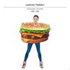 2Pack Food Costume, Hamburger & French Fries, Funny Party Outfit One Size