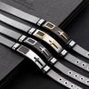 Retro Stainless Steel Adjustable Cross Bracelet Waterproof Men's Silicone Bangles Amulet Religious Fashion Jewelry Bracelets