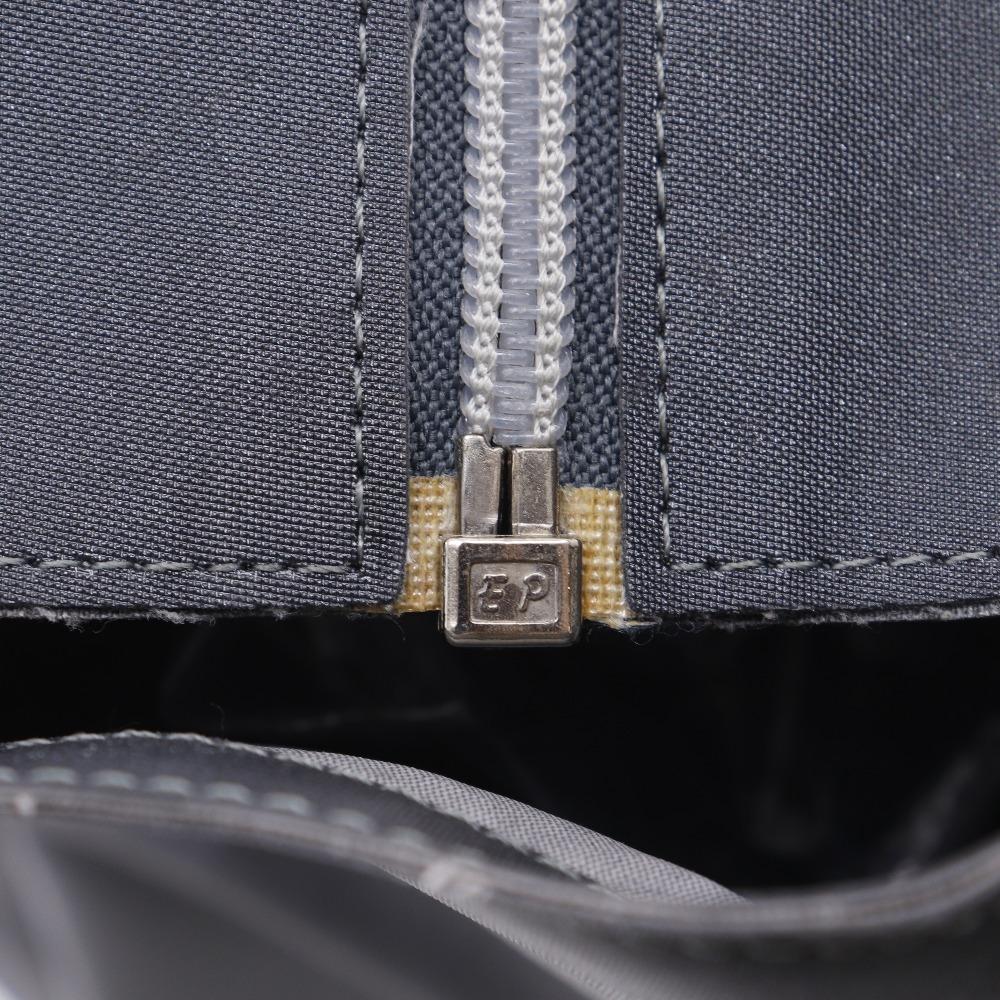 CHANEL Sports line Tote Bag logo gray Nylon Women Used