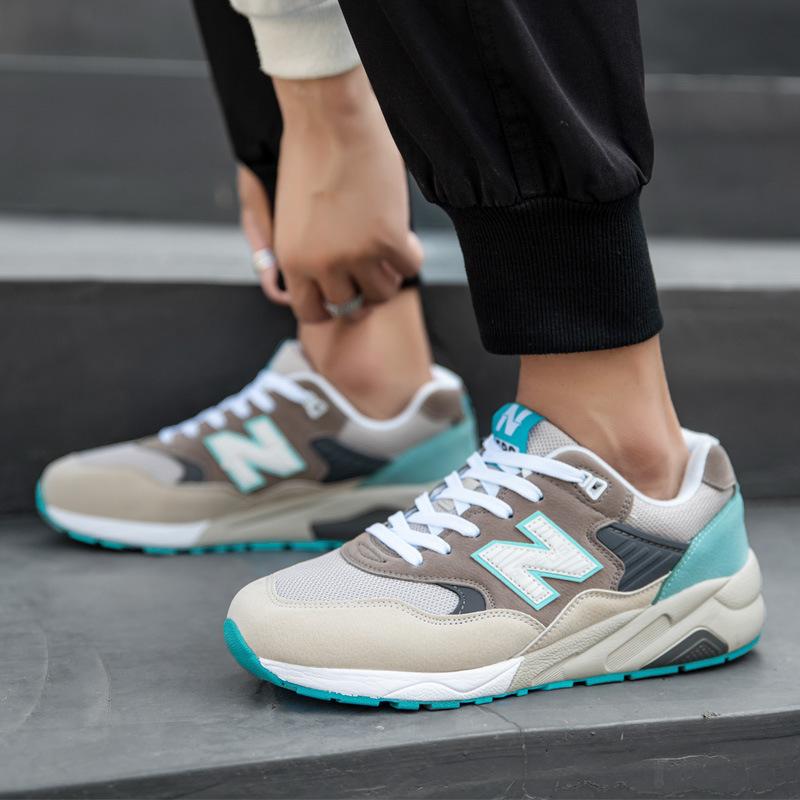 Spring and Autumn New Cool Run Couple N-word Shoes Wear-resistant Sneakers Trendy Men's Shoes Lightweight and Breathable Casual Shoes Women