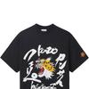Kenzo T-Shirts Men's Black Crew Neck Moderate Straight Fit FB55TS0724SK-99