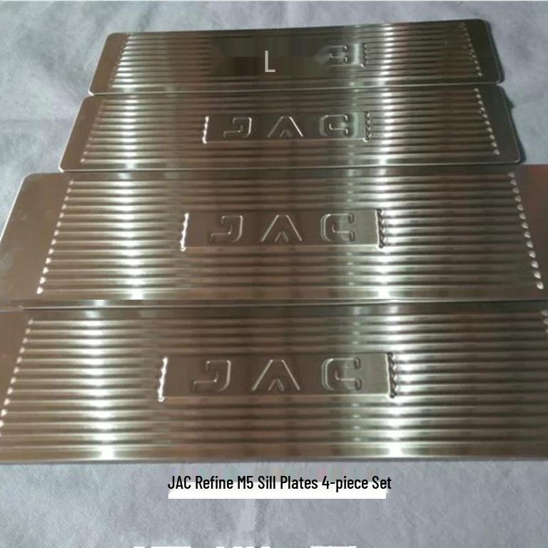 Outai Welcome Pedal & Rear Guard Sticker for JAC Refine M5 Sill Strip Modification