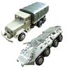 1/72 M35 Truck BTR-80 Cavalry Carrier DIY Assembly Craft Kids Toy Militarial Toy Car Gifts