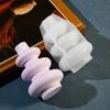 Creative Round Vase Silicone Mold Flowerpot Moulds Modern Crafting Molds Silicone Texture Flower Jar Molds for Flowerpot