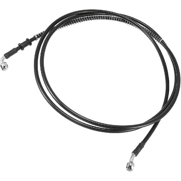 

Motoforti Universal 240cm 94.49 Motorcycle Brake Clutch Oil Hose Line Pipe Hydraulic Reinforced Stainless Steel Braided Black Long-lasting