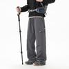 WRPCE Men's Casual Techwear Straight-Leg Pants