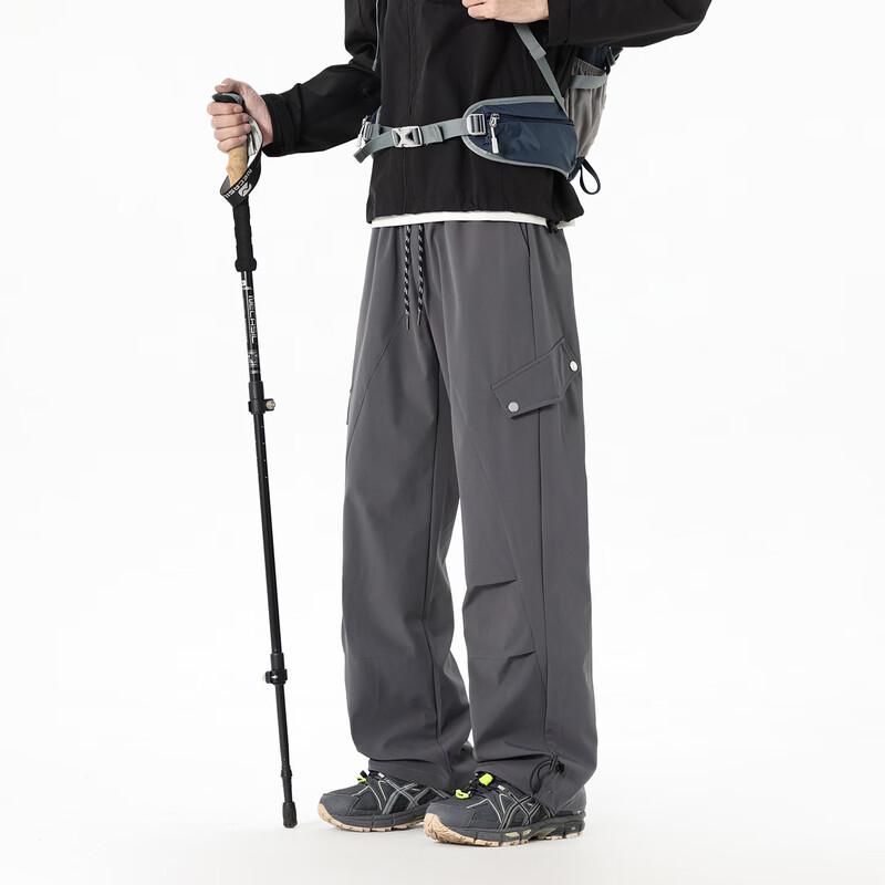 WRPCE Men s Casual Techwear Straight-Leg Pants EU 41