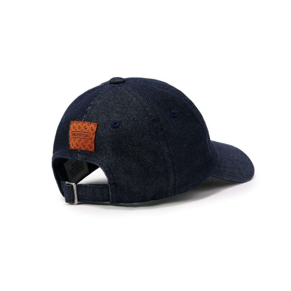 BROMPTON LONDON Denim Ball Cap - Indigo (P255Aha501)