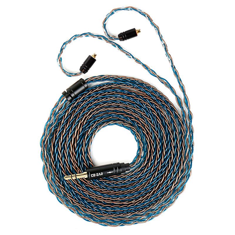 2025 KBEAR ST-12plus Earphone 2m 8-Core OFC Balanced Upgrade Cable
