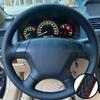 Car Accessories Hand-stitched Black Artificial Leather 2003-2007 Odyssey 2005-2010 Steering Wheel Cover For Honda Accord 7