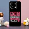 Stilvolle Handball-Spielhülle für Xiaomi Redmi Note 13 9 10 11 12 14 15 Pro Plus Redmi 15 15C 14C 10C 12C 13C Hülle