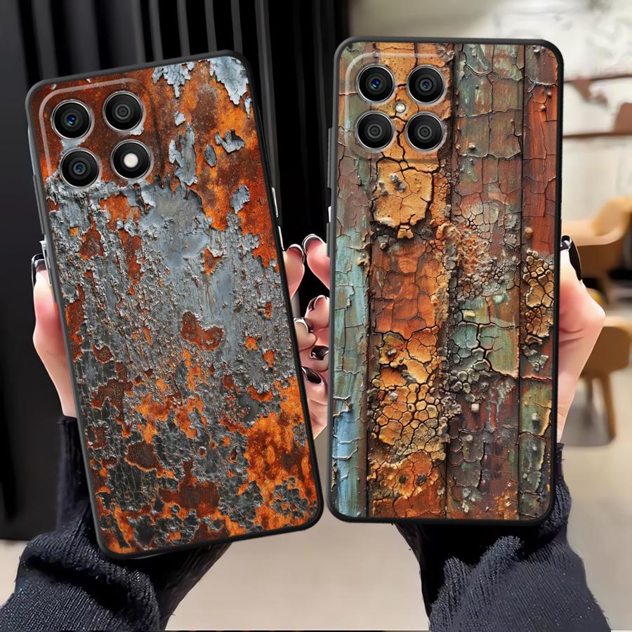 Funda Phone Cover Case for Honor X7 X5b 8X 200 400 Lite 90 Magic5Lite X8 70 X9a X6 Retro Rust