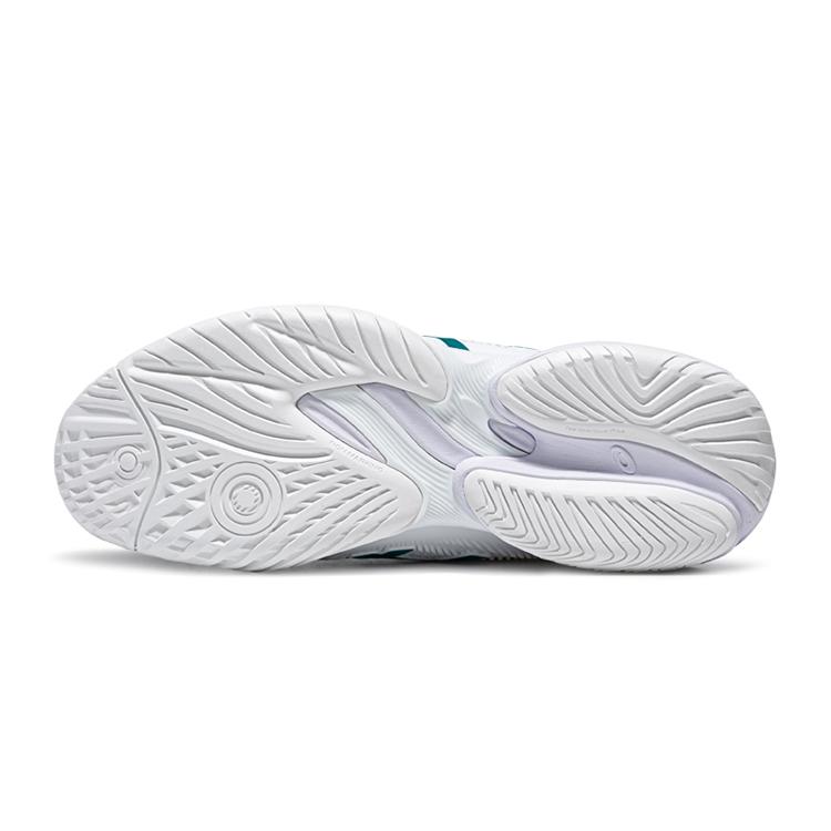 Asics Court FF 3 Tennisschuhe Herren Weiß/Grün 1041A574-100