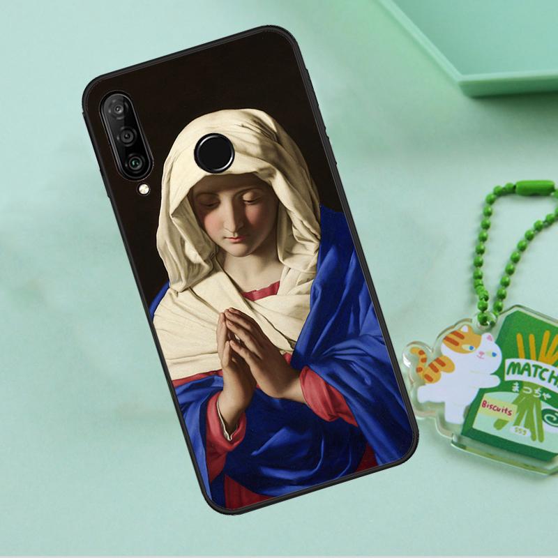 

Virgin Mary For Huawei Nova 10 9 SE 5T 12s 12i 11i Y91 Y90 Y60 Y70 Y72 Y61 P20 P40 P30 Lite P60 Pro Case Huawei Nova 12s