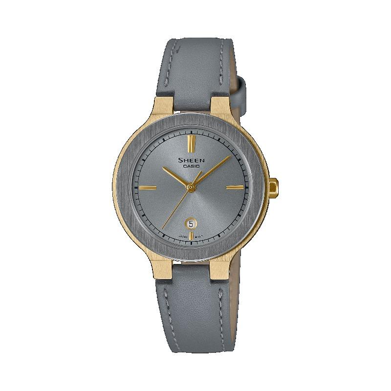 Casio Sheen Women s Stainless Steel 50M Water Resistant Analog Quartz Watch SHE-4559GL-8A золотой