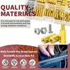 176pcs Hex Male-Female Motherboard Standoffs Brass Brass Standoff Spacer  PCB Circuit Board