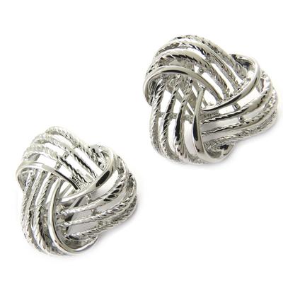 [L7638] - Κλιπς 'Harmonie' ασημί