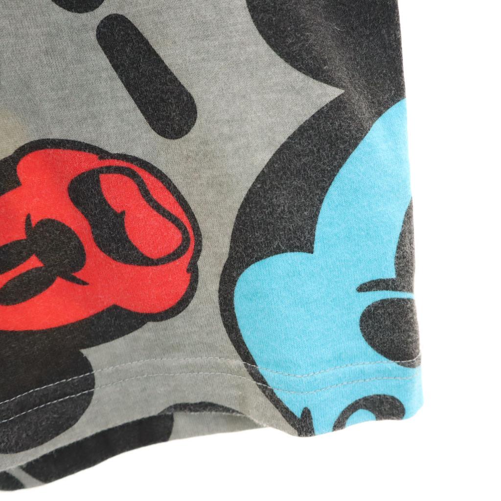 TOKYO DISNEY RESORT Overall Handle Short Sleeve T-shirt L Mickey Mouse Men's Used