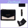 Pu Material Womens Wallet With Letter Print Design And Zipper For Daily Use