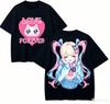 T-shirt Anime Lover Sovraccarico Streamer Bisognoso Harajuku Cotone Nuovo Modello Moda Retro High Street Oversize Unisex Prodotto Caldo