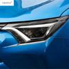 For Toyota Rav4 Rav 4 2016 - 2018 Front Head Light Lamp Eyelid Eyebrow Strip Molding Cover Trim ABS Chrome Accessories Exterior