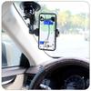 Car Phone Mount: Navigation Bracket & First-Person Selfie Live Stream Holder with Suction Cup