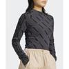 Adidas Mono Long Sleeve Top   Charcoal Je8355