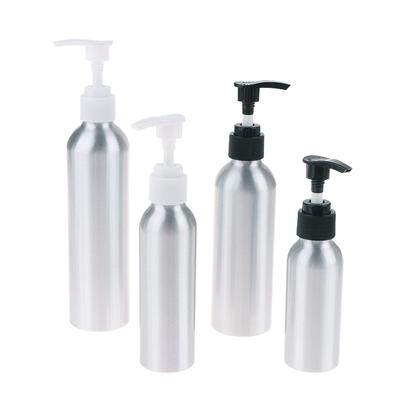 1pc 30-150-500ml Leak Proof Spiral Lotion Pump Head Hand Washing Liquid Facial Cleanser Shampoo Aluminum Bottle Lotion Dispenser