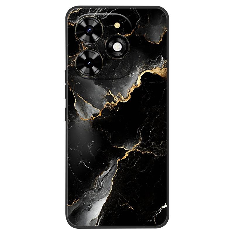 For Infinix Smart 8 Case X6525 Marble Soft Matte Silicone Back Cover For Infinix Smart 8 Pro Smart8 Plus Full Coverage Shell