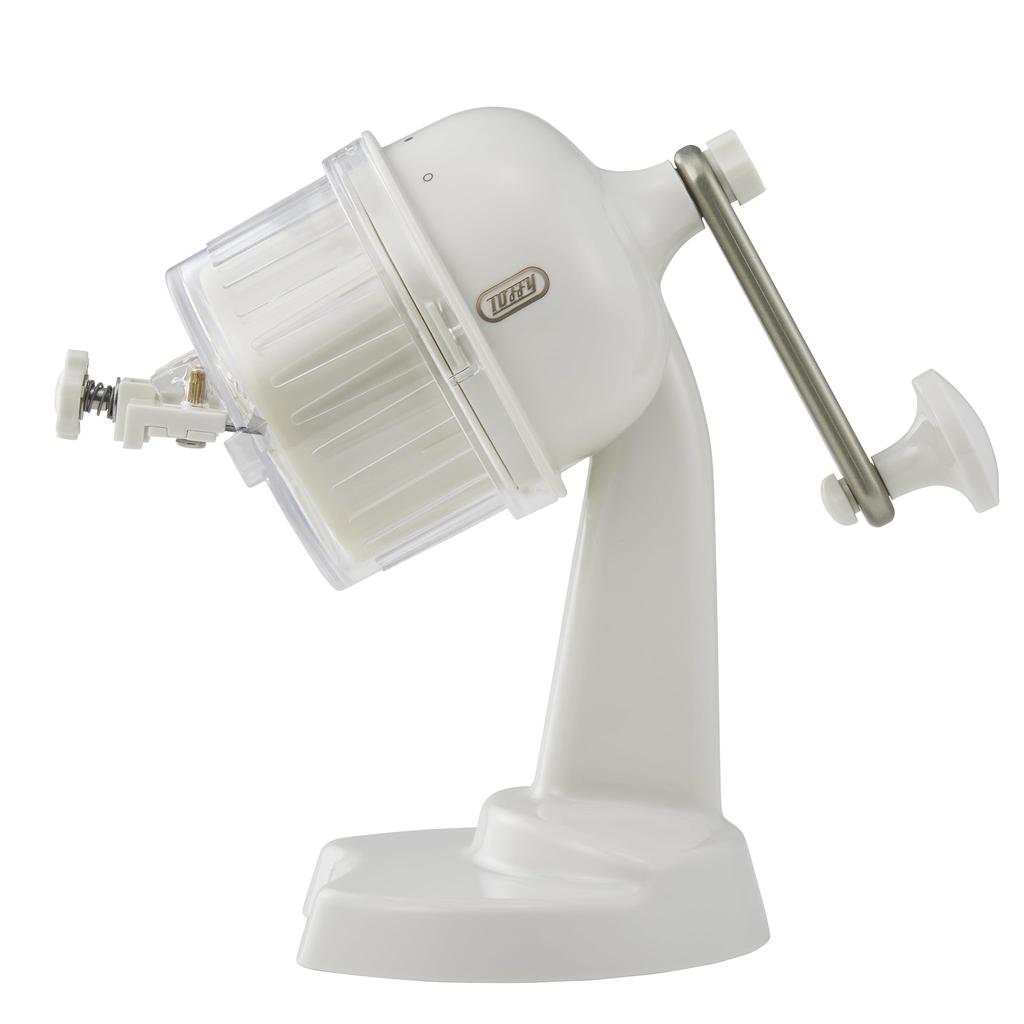 Toffy Compact Fluffy Shaved Ice Maker Manual Frozen Fruit Juice Flavored Stepless Temperature Outdoor Vivid Colors Panna White K-HIS1, Operation, Ice,