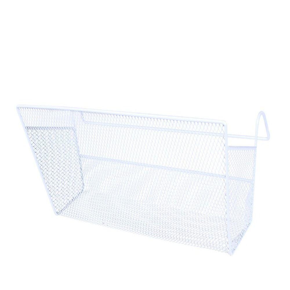 With Hook Bedside Hanging Basket Large Capacity Bedside Rack Durable Storage Basket