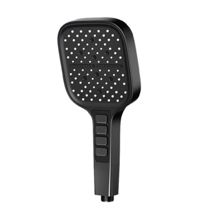 Duża Słuchawka Prysznicowa 7 Trybów Regulowana Słuchawka Prysznicowa Łazienka Wysokociśnieniowa Wodooszczędna Bateria Prysznicowa Dysze Akcesoria Łazienkowe
