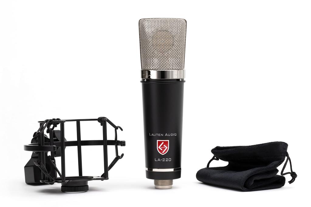 Lauten Audio Series v2 Großmembran-Kondensatormikrofon Schwarz LA-220
