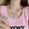 Evil Eye Necklace Evil Eye Ear Pins Sweet and Fashionable Alloy Accessories Evil Eye Jewelry for Party Wedding Daily