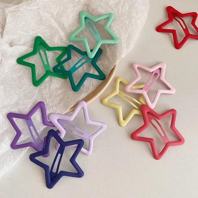 3-teilige koreanische neue große Stern BB Haarnadel Haarspangen für Mädchen Frauen Kinder Geschenk Hochzeitsparty Haarschmuck Neuer Kopfschmuck Frauen