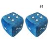 2 X Black Car Soft Spotty Furry Fluffy Hanging Mirror Dice