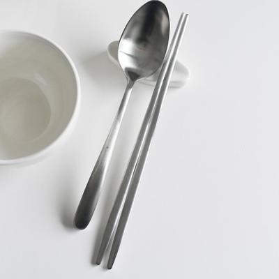 Check Rounded Stainless Steel Vintage Cutlery Dinner Chopsticks